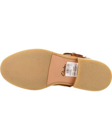 Bottines pour Femme CLARKS COLOGNE BUCKLE MARRON