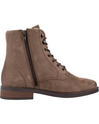 Botines de Mujer CLARKS MEMI LACE MARRON