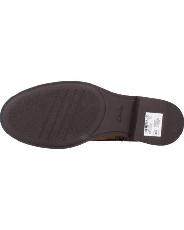 Botines de Mujer CLARKS MEMI LACE MARRON