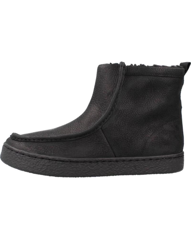 Woman Mid boots CLARKS BARLEIGH PULL NEGRO
