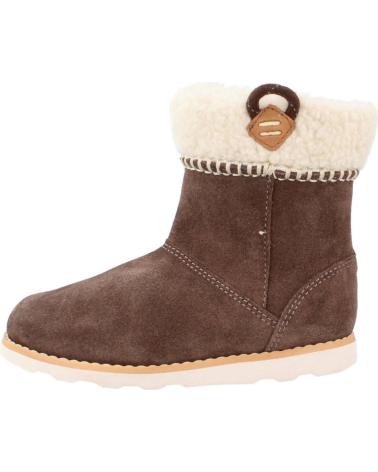 Botas de Niña CLARKS BOTAS NINA MODELO CROWN LOOP T COLOR MARRON WALNUT WALNUT