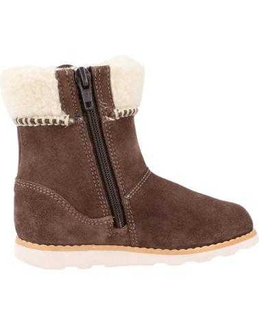 Botas de Niña CLARKS BOTAS NINA MODELO CROWN LOOP T COLOR MARRON WALNUT WALNUT