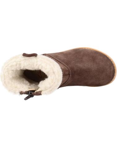 Botas de Niña CLARKS BOTAS NINA MODELO CROWN LOOP T COLOR MARRON WALNUT WALNUT
