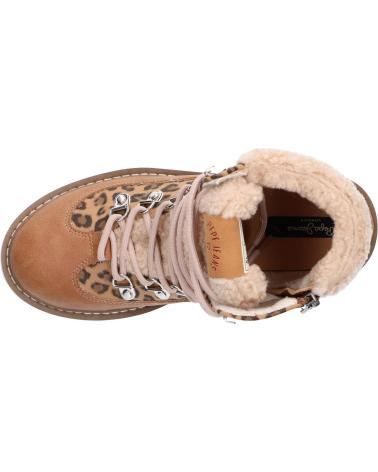 Boots für Damen und Mädchen PEPE JEANS PGS50171 LEIA TREK 859 TOBACCO