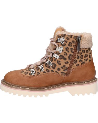 Boots für Damen und Mädchen PEPE JEANS PGS50171 LEIA TREK 859 TOBACCO