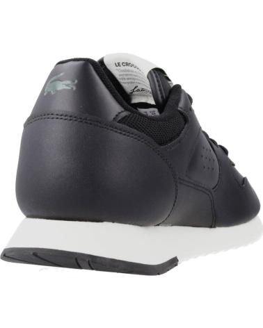 Sportschuhe für Damen und Herren LACOSTE LINETRACK EN PIEL NEGRO