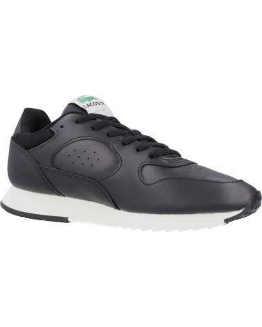 Sportschuhe für Damen und Herren LACOSTE LINETRACK EN PIEL NEGRO