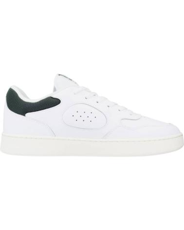 LACOSTE LINESET BRANCO COM DETALHES VERDE ESCURO 746SMA00451R5 BLANCO