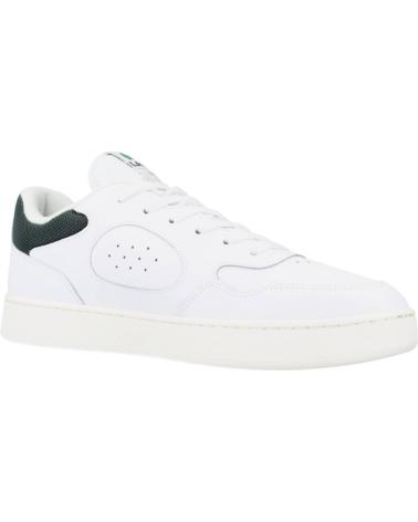 LACOSTE LINESET BRANCO COM DETALHES VERDE ESCURO 746SMA00451R5 BLANCO