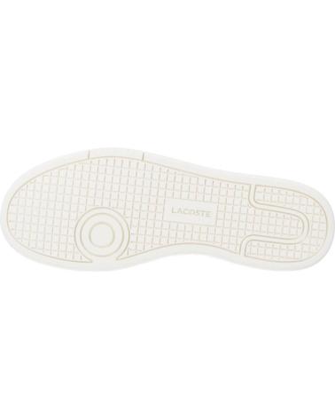 LACOSTE LINESET BRANCO COM DETALHES VERDE ESCURO 746SMA00451R5 BLANCO