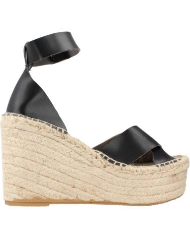 Sandalias de Mujer CLARA DURAN PLATAFP5CD NEGRO