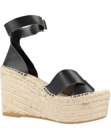 Sandalias de Mujer CLARA DURAN PLATAFP5CD NEGRO