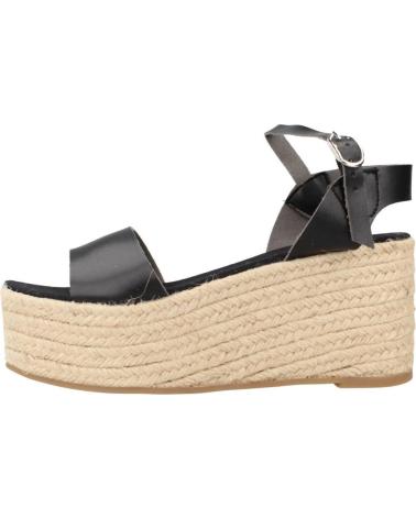 Sandalias de Mujer CLARA DURAN PLATAFP6CD NEGRO