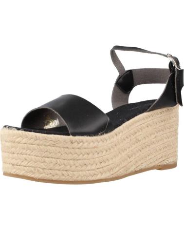 Sandalias de Mujer CLARA DURAN PLATAFP6CD NEGRO