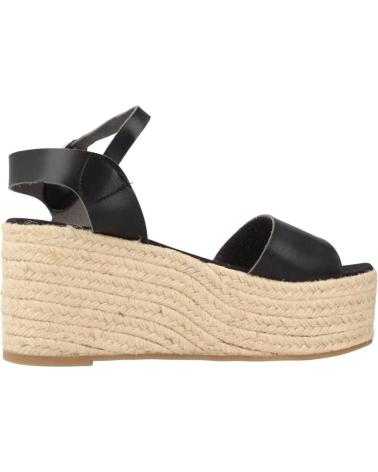 Sandalias de Mujer CLARA DURAN PLATAFP6CD NEGRO