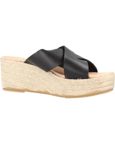 Sandalias de Mujer CLARA DURAN PLATAFP7CD NEGRO