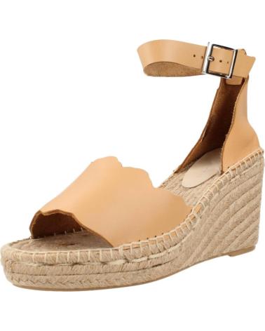 Pantoufles pour Femme clara duran PLATAFP8CD MARRON CLARO
