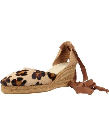 Zapatos de cuña de Mujer CLARA DURAN VALENLEOCD ANIMAL PRINT