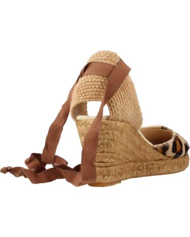 Zapatos de cuña de Mujer CLARA DURAN VALENLEOCD ANIMAL PRINT