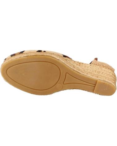 Zapatos de cuña de Mujer CLARA DURAN VALENLEOCD ANIMAL PRINT