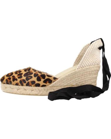 Zapatos de cuña de Mujer CLARA DURAN VALENLEO2CD ANIMAL PRINT