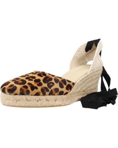 Zapatos de cuña de Mujer CLARA DURAN VALENLEO2CD ANIMAL PRINT