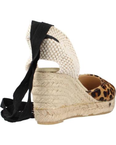 Zapatos de cuña de Mujer CLARA DURAN VALENLEO2CD ANIMAL PRINT