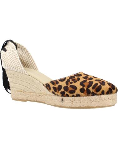 Zapatos de cuña de Mujer CLARA DURAN VALENLEO2CD ANIMAL PRINT