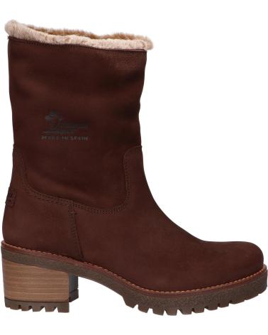 Bottes pour Femme PANAMA JACK PIOLA B43 NOBUCK MARRON