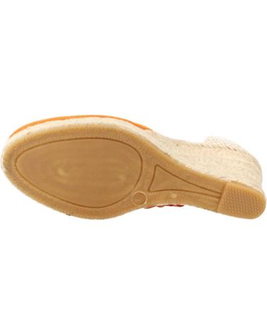 Sandalias de Mujer CLARA DURAN VALENSER5CD NARANJA