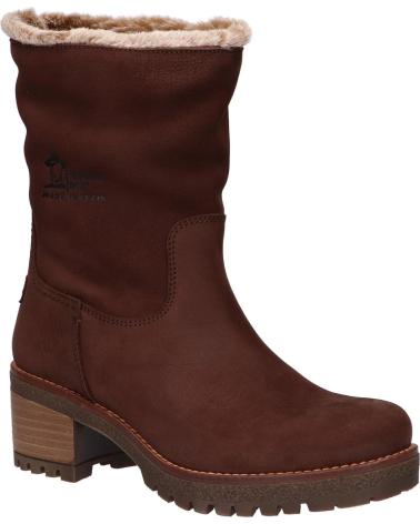 Bottes pour Femme PANAMA JACK PIOLA B43 NOBUCK MARRON