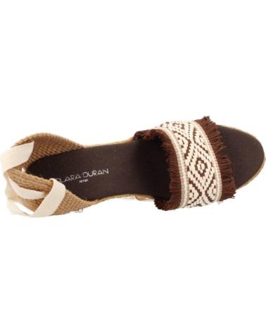 Sandalias de Mujer CLARA DURAN VALENBANCD MARRON