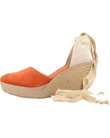 Sandalias de Mujer CLARA DURAN PLATROMA NARANJA