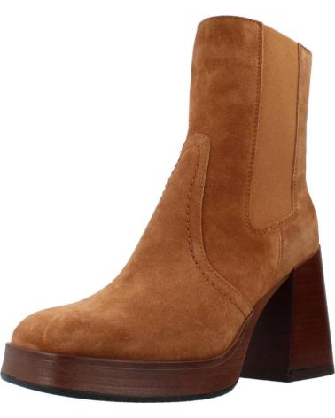 Boots für Damen alpe BOTINES MUJER TACON CUERO 2762 BRANDY