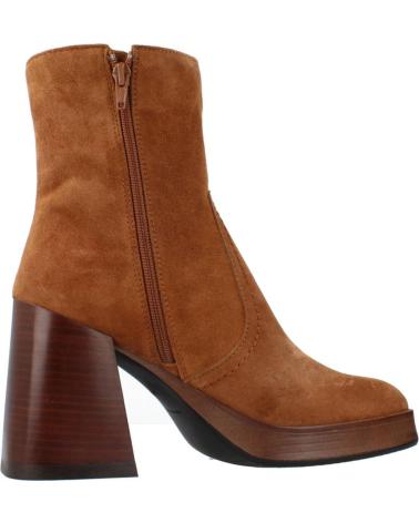 Boots für Damen alpe BOTINES MUJER TACON CUERO 2762 BRANDY