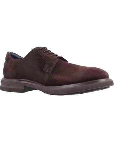 FLUCHOS F0631 SUEDE BROWN SHOES FOR MEN MARRóN