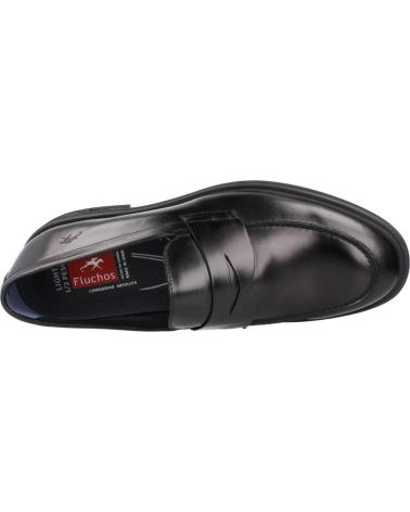 FLUCHOS MOCASINES HOMBRE MODELO BELGAS F0633 COLOR  NEGRO