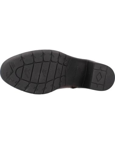 FLUCHOS STIVALETTO NYDIA F1798 CON TACCO IN PELLE BORDEAUX BURDEOS
