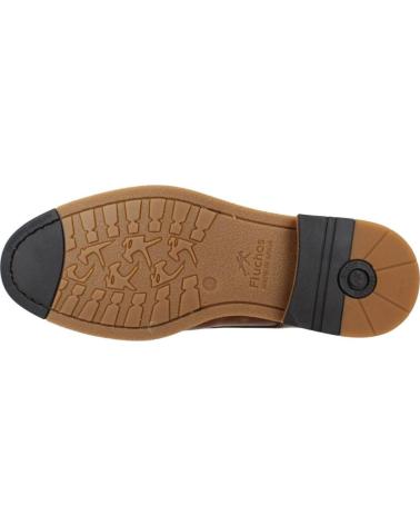Schuhe für Herren FLUCHOS F1815 ZAPATOS CON CORDONES DE HOMBRE CAMEL PIEL CAMEL