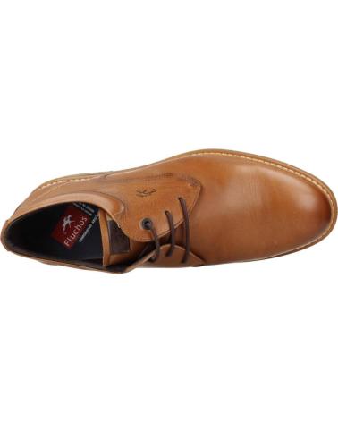 Schuhe für Herren FLUCHOS F1815 ZAPATOS CON CORDONES DE HOMBRE CAMEL PIEL CAMEL