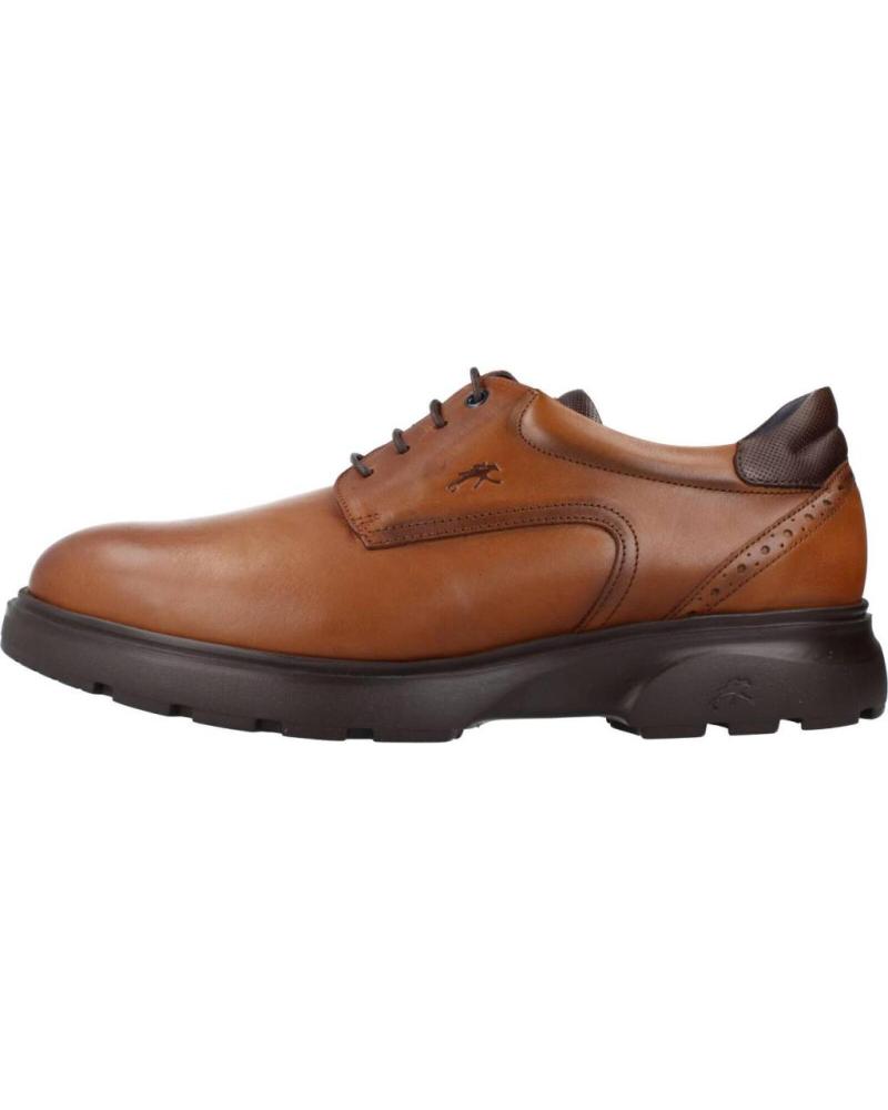 FLUCHOS ODIN F1850 BROWN LEATHER SHOES MARRON