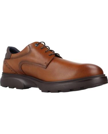 FLUCHOS ODIN F1850 BROWN LEATHER SHOES MARRON