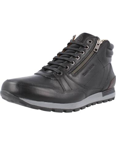 Botines de Hombre KANGAROOS BOTIN CABALLERO PIEL NEGROPIEL NEGRO