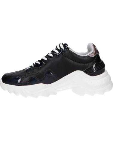 Sapatilhas de Mulher PEPE JEANS PLS31224 ECCLES CROCO 999 BLACK