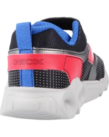Sneaker für Junge GEOX J WROOM BOY B NEGRO