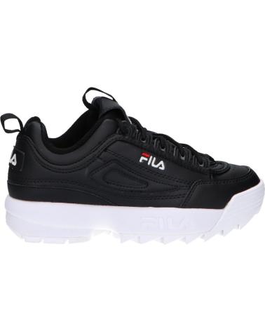 Zapatillas deporte de Niña y Niño FILA 1010567 25Y DISRUPTOR BLACK