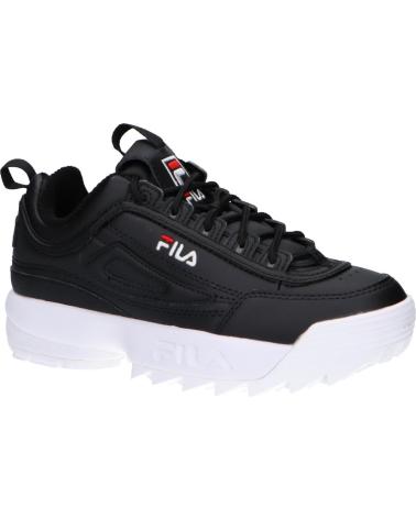 Zapatillas deporte de Niña y Niño FILA 1010567 25Y DISRUPTOR BLACK
