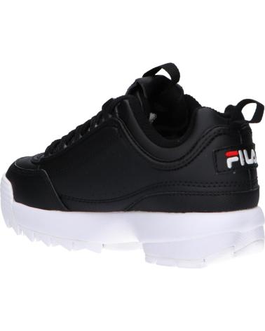 Zapatillas deporte de Niña y Niño FILA 1010567 25Y DISRUPTOR BLACK