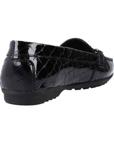Halbschuhe für Damen GEOX CROC PR PAT LEA NEGRO