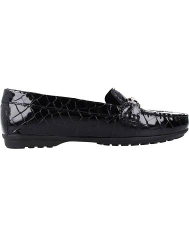 Halbschuhe für Damen GEOX CROC PR PAT LEA NEGRO